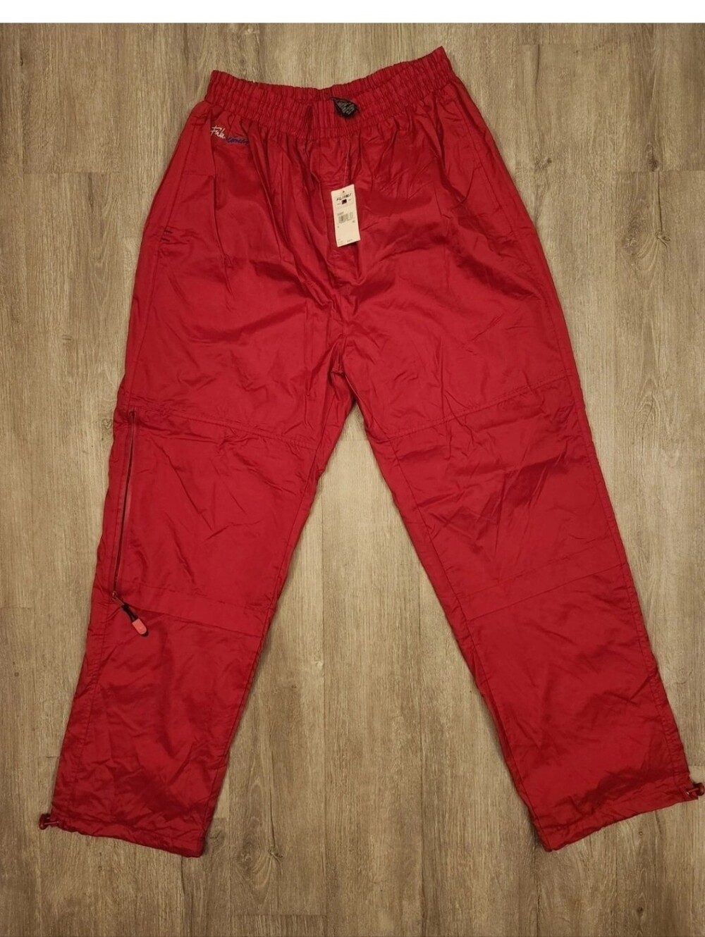 Vintage Fubu Collection Track Pants Nylon Size XL Baggy Hip Hop Skater 90s New